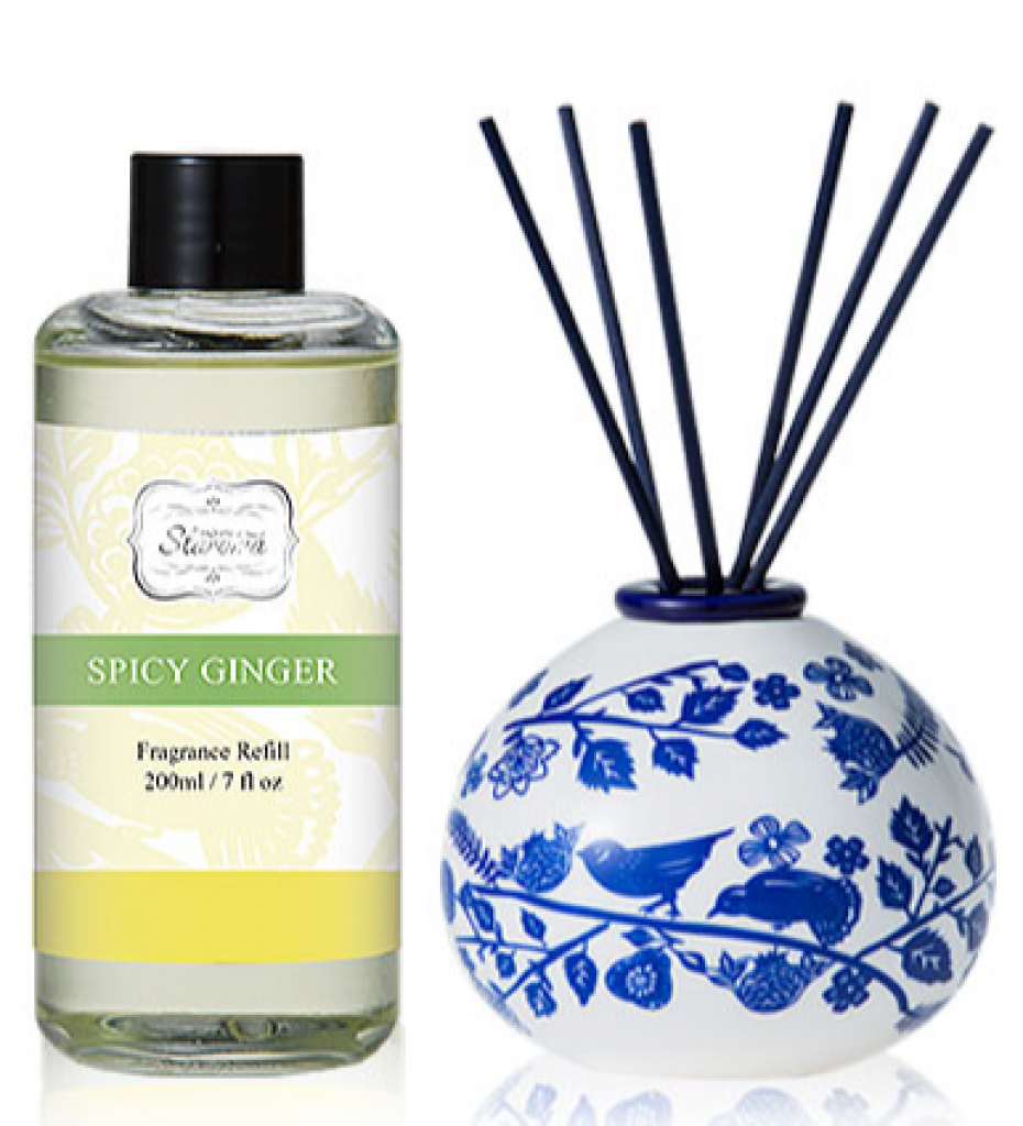 Porcelain Reed Diffuser-Spicy ginger